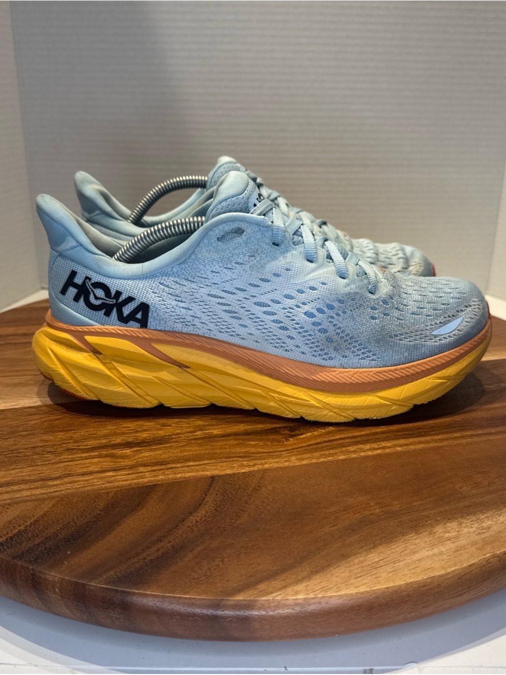Hoka One One Clifton 8 Women's Size 8B Summer Song Ice Flow Running